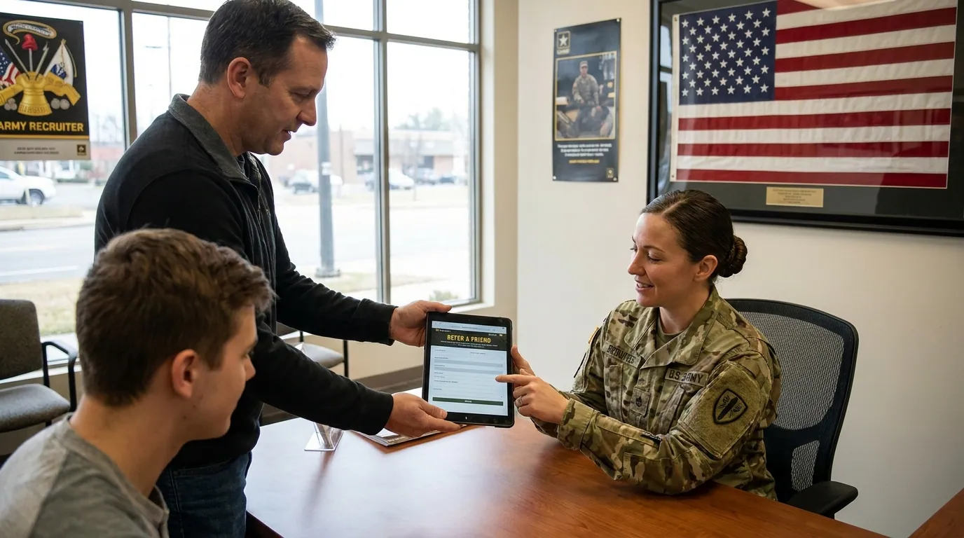 How to Refer Someone in the Army